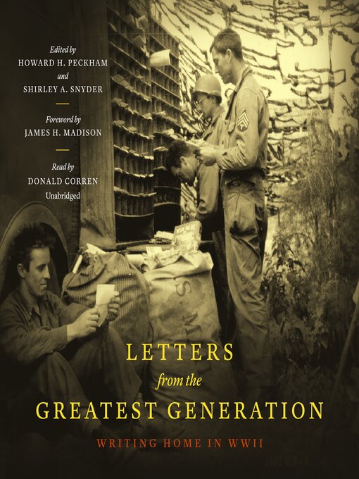 Title details for Letters from the Greatest Generation by Howard Peckham - Available